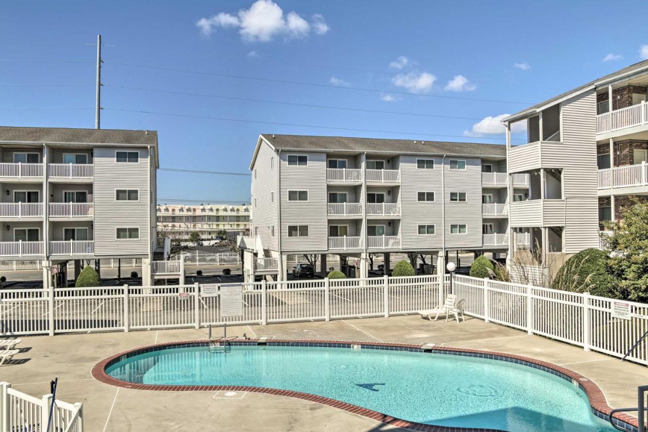 Ocean City Condo With Pool - Steps To Beach! Ngoại thất bức ảnh